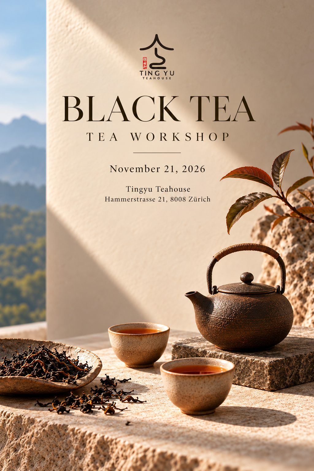 CuriosiTea – Discover Black Tea | 21 Nov. 2026, 11:00–13:00